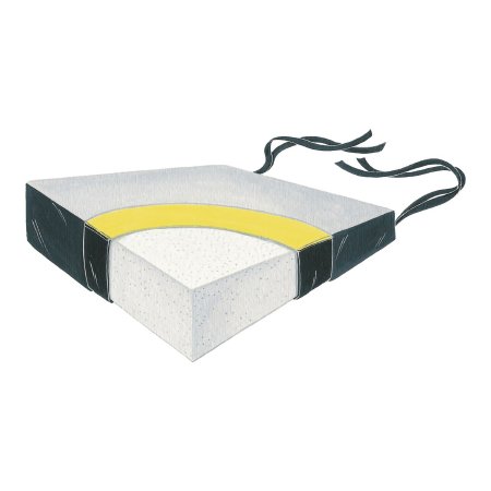 Skil-Care Wedge Seat Cushion Skil-Care™ 18 W X 16 D X 6 H X 3 H Inch Foam - Each - 754020-EA