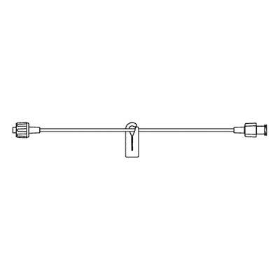 Smiths Medical ASD, Inc. IV Extension Set Ultra™ Small Bore 6 Inch Tubing Without Filter - Case of 50 - MX448HL-CS