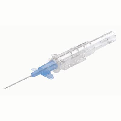 Smiths Medical ASD, Inc. Peripheral IV Catheter Protectiv®-W 22 Gauge 1 Inch Retracting Safety Needle - Case of 200 - 307000-CS