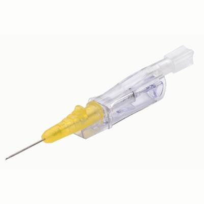 Smiths Medical ASD, Inc. Peripheral IV Catheter Acuvance® Jelco Flash-Vue® 24 Gauge 0.675 Inch Retracting Safety Needle - Case of 200 - 338300-CS