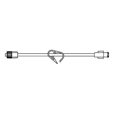 Smiths Medical IV Extension Set Standard Bore 6 Inch Tubing Without Filter - Case of 50 - MX452-CS