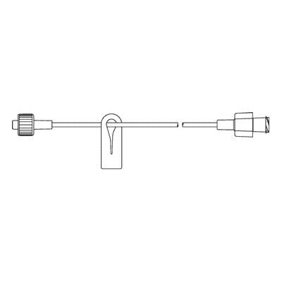 Smiths Medical ASD, Inc. IV Extension Set Low-Vol™ Small Bore 60 Inch Tubing Without Filter - Case of 25 - 5360225-CS