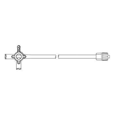Smiths Medical ASD, Inc. IV Extension Set Hi-Flo™ Large Bore 33 Inch Tubing Without Filter - Case of 50 - MX92133L-CS