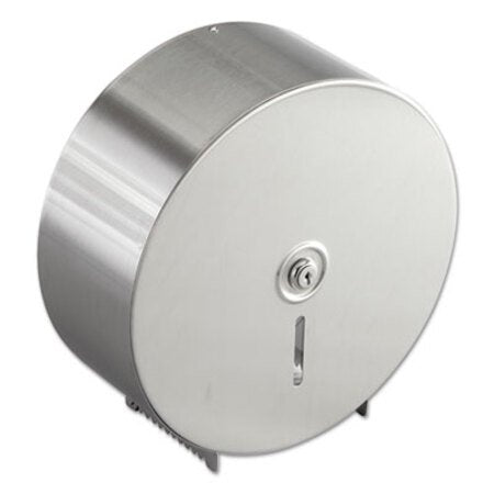 Bobrick Jumbo Toilet Tissue Dispenser, 10.66 x 4.5 x 10.63, Silver - Each - BOB-2890-EA