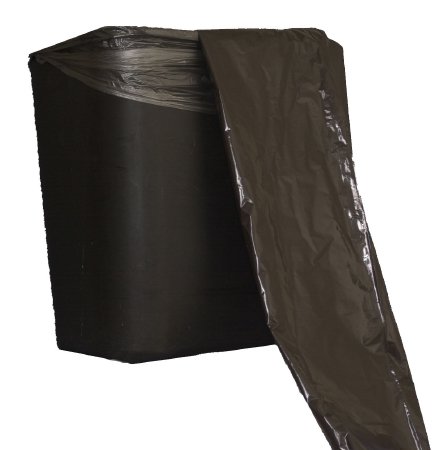 Medegen Medical Products LLC Trash Bag 30 gal. Brown LLDPE 0.65 mil 30 X 36 Inch Star Seal Bottom Coreless Roll - Case of 250 - 4630-CS