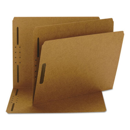 Smead™ Kraft Fastener Folders, 0.75" Expansion, 2 Fasteners, Letter Size, Kraft Exterior, 50/Box - Box of 1 - SMD-14813-BX