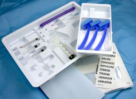 B. Braun Nerve Block Support Tray - Case of 10 - 332100-CS