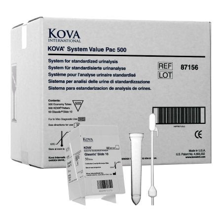 Alltrista Plastics LLC Urinalysis Consumables Kit KOVA® System Pac 500 Urinalysis Urinalysis System Urine Sample 500 Tests Non-Regulated - KT/1 - 87156-KT