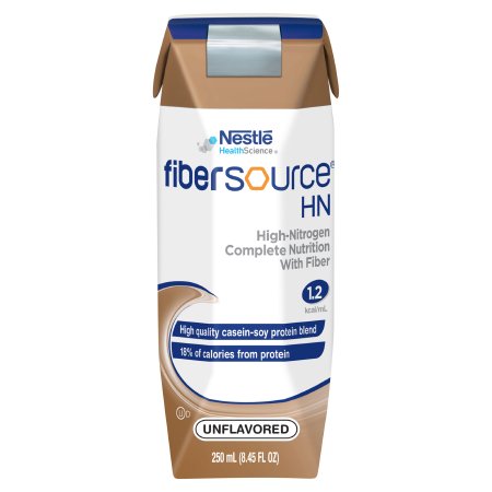 Nestle Healthcare Nutrition Tube Feeding Formula Fibersource® HN Unflavored Liquid 240 mL Carton - Case of 24 - 10043900185504-CS