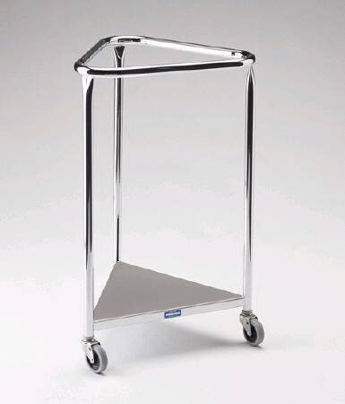 Pedigo Products Hamper Stand Pedigo® Rolling Triangular Opening Open Top Without Lid - Each - P-120-EA