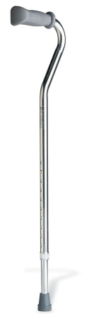 Medline Offset Cane Guardian® Aluminum 30 to 39 Inch Height Silver - Case of 6 - G05555-CS