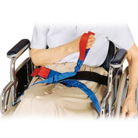 Skil-Care Resident-Release Slider Belt Skil-Care™ One Size Fits Most Hook and Loop Closure Screws Attached to Wheelchair - Each - 610310-EA