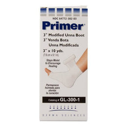 Gentell Unna Boot Primer® 3 Inch X 10 Yard Gauze Zinc Oxide NonSterile - DZ/12 - GL3001-DZ