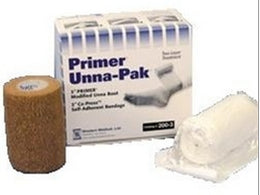 Gentell Unna Boot / Self Adherent Bandage Unna-Pak® Primer® / Duban® Unna Boot: 3 Inch X 10 Yard / Bandage: 5 Yard - DZ/12 - GL2003-DZ