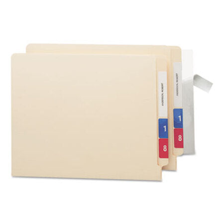 Smead™ Seal and View File Folder Label Protector, Clear Laminate, 8 x 1.69, 100/Pack - Pack of 1 - SMD-67608-PK