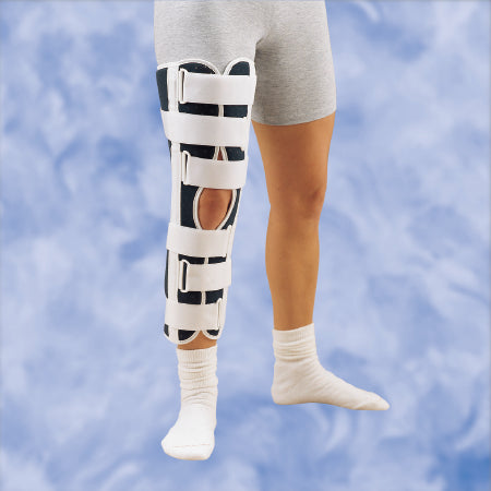 DeRoyal Knee Immobilizer DeRoyal® Small 20 Inch Length Left or Right Knee - Each - 4462-02-EA