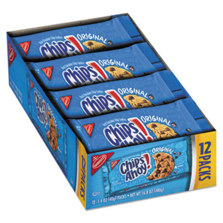 Nabisco® Chips Ahoy Cookies, Chocolate Chip, 1.4 oz Pack - Each - CDB-52220-EA