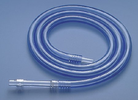 Busse Hospital Disposables Suction Connector Tubing Busse® 6 Foot Length 0.5 Inch I.D. Sterile Male Adapter Connector Clear Rigid OT Surface Plastic - Case of 25 - 150-CS