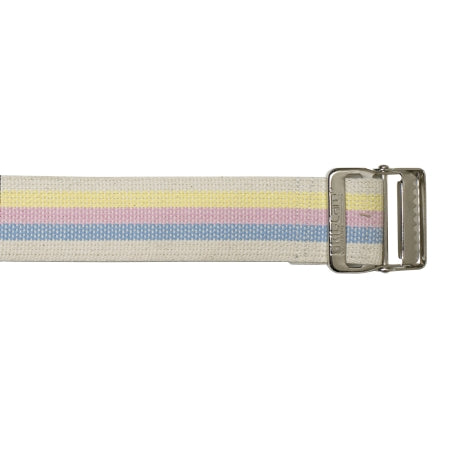 Skil-Care Gait Belt SkiL-Care™ 60 Inch Length Pastel Stripe Cotton - Each - 252071-EA