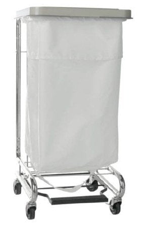 McKesson Hamper Stand McKesson General Purpose Rectangular Opening 30 to 33 gal. Capacity Foot Pedal Self-Closing Lid - Each - 03-159600-EA