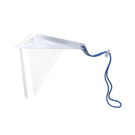 Op-D-Op Face Shield Kit Polysoft One Size Fits Most Full Length Anti-fog Reusable NonSterile - Each - 206PV-WT-EA