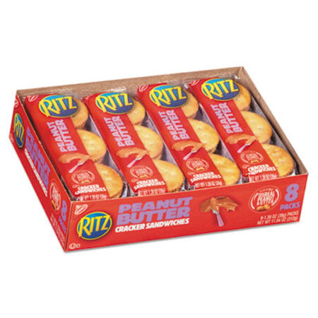 Nabisco® Ritz Peanut Butter Cracker Sandwiches, 1.38 oz Pack - Pack of 1 - CDB-02104-PK