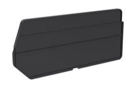 Akro-Mils Bin Divider AkroBins® 9 Inch Black Polypropylene - Pack of 6 - 40230-PK