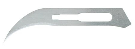 Integra Lifesciences Surgical Blade Miltex® Carbon Steel No. 12 Sterile Disposable Individually Wrapped - Box of 100 - 4-112-BX