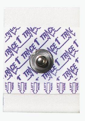 Nikomed USA ECG Monitoring Electrode Foam Backing Non-Radiolucent Snap Connector 30 per Pack - Box of 300 - 5533-5-BX
