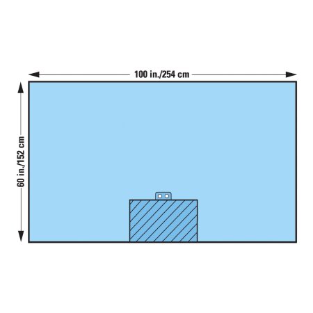 O&M Halyard Inc Orthopedic Drape Orthopedic Bar Drape 60 W X 100 L Inch Sterile - Case of 18 - 89381-CS