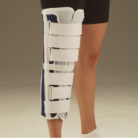 DeRoyal Knee Immobilizer DeRoyal® One Size Fits Most 24 Inch Length Left Knee - Each - 1240917-EA
