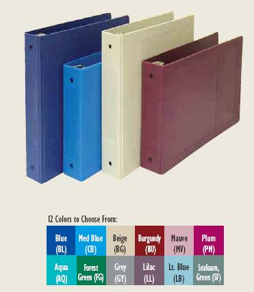 Omnimed Binder 3 Ring Burgundy 300 Sheets Side Opening - Each - 205009-BG3-EA