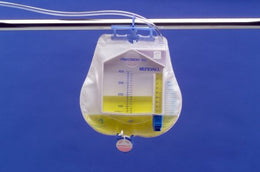 Cardinal Urinary Meter Dover™ Precision 400 SPLASHGUARD II® Drain Spout NonSterile 400 mL Plastic - Case of 10 - 2000--CS