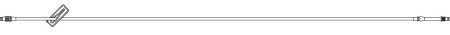 ICU Medical IV Extension Set 71 Inch Tubing Without Filter Sterile - Case of 20 - 469301-CS