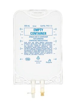 ICU Medical Medication Delivery Bag (empty) LifeCare® 500 mL - Case of 48 - 795113-CS