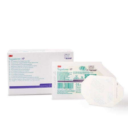 3M Transparent Film Dressing 3M™ Tegaderm™ HP 2-3/8 X 2-3/4 Inch Frame Style Delivery Rectangle Sterile - Each - 9534HP-EA