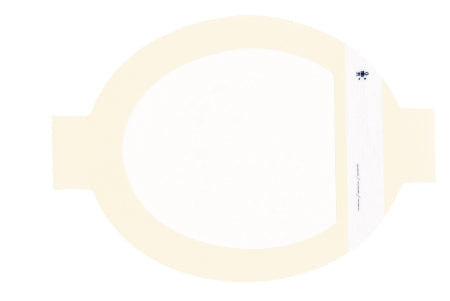 3M Transparent Film Dressing 3M™ Tegaderm™ HP 4 X 4-1/2 Inch Frame Style Delivery Oval Sterile - Box of 50 - 9546HP-BX