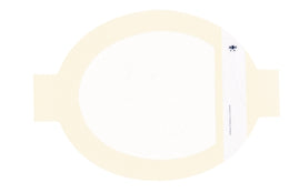 3M Transparent Film Dressing 3M™ Tegaderm™ HP 4 X 4-1/2 Inch Frame Style Delivery Oval Sterile - Box of 50 - 9546HP-BX