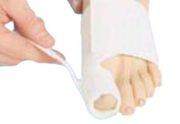 Pedifix Toe Splint Hallux Valgus SoftSplint™ Large Hook and Loop Closure Left Foot - Each - 6026-LL-EA