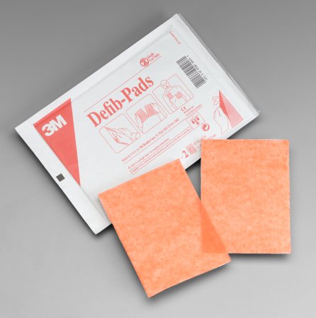 3M Defibrillator Electrode Pad 3M™ Adult / Child - Case of 100 - 2346N-CS