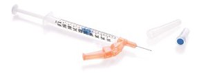 Smiths Medical Arterial Blood Gas Kit Pro-Vent® Plus 3 mL Luer Slip 23 Gauge - Case of 100 - 4660P-1-CS