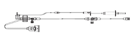 ICU Medical Pressure Monitoring IV Set Transpac® IV Pump 3 mL / Hr Flush Device - Case of 20 - 425840405-CS