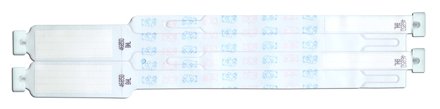 Precision Dynamics Identification Wristband SnugFit® Write On Band Adjustable Clasp Without Legend - Box of 100 - 344-11-PDL-BX