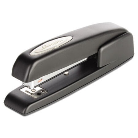 Swingline® 747 Business Full Strip Desk Stapler, 25-Sheet Capacity, Black - Each - SWI-74741-EA