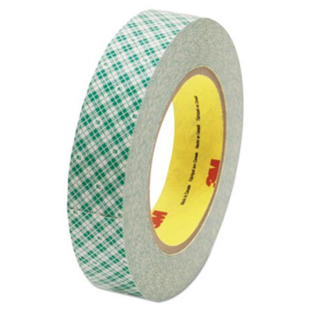 3M™ Double-Coated Tissue Tape, 3" Core, 1" x 36 yds, White - Roll of 1 - MMM-410M-RL