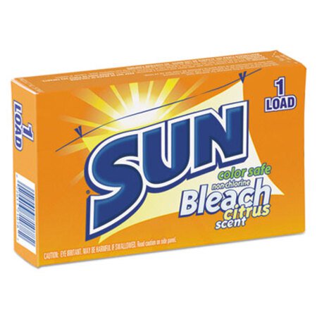 SUN® Color Safe Powder Bleach, Vend Pack, 1 load Box, 100/Carton - CT/1 - VEN-2979697-CT