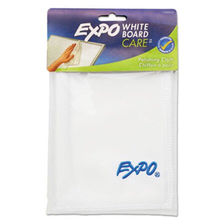 EXPO® Microfiber Cleaning Cloth, 1-Ply, 12 x 12, Unscented, White - Each - SAN-1752313-EA