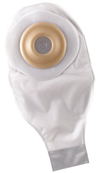 ConvaTec Colostomy Pouch ActiveLife® One-Piece System 12 Inch Length 1-3/4 Inch Stoma Drainable Flat, Pre-Cut - Box of 5 - 175784-BX