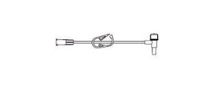 B. Braun IV Extension Set Small Bore 6 Inch Tubing Without Filter - Case of 100 - 471962-CS