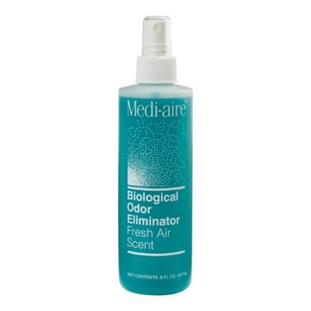 Bard Deodorizer Refill Medi-aire® Biological Odor Eliminator Liquid 8 oz. Bottle Fresh Air Scent - Case of 12 - 7008A-CS